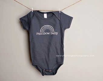 Rainbow Baby one-piece or tee (Pick Your Color & Size)