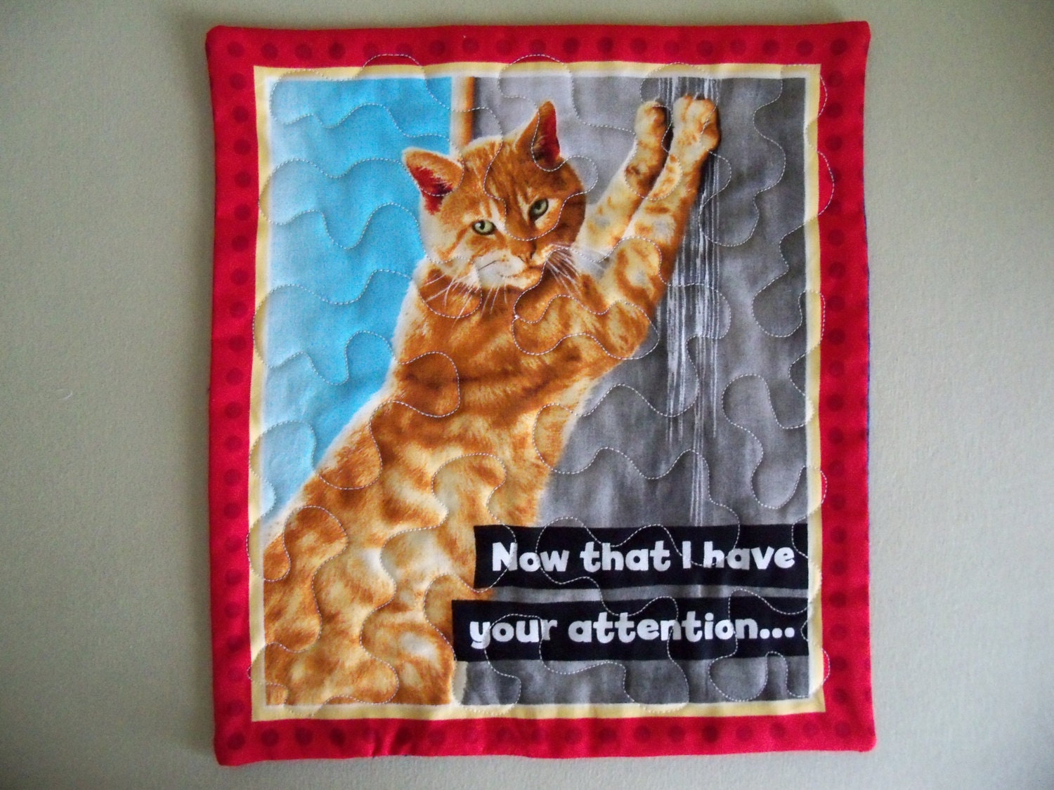 Novelty Mug Rug Coaster Housewares Kitchen by PerfectStitches