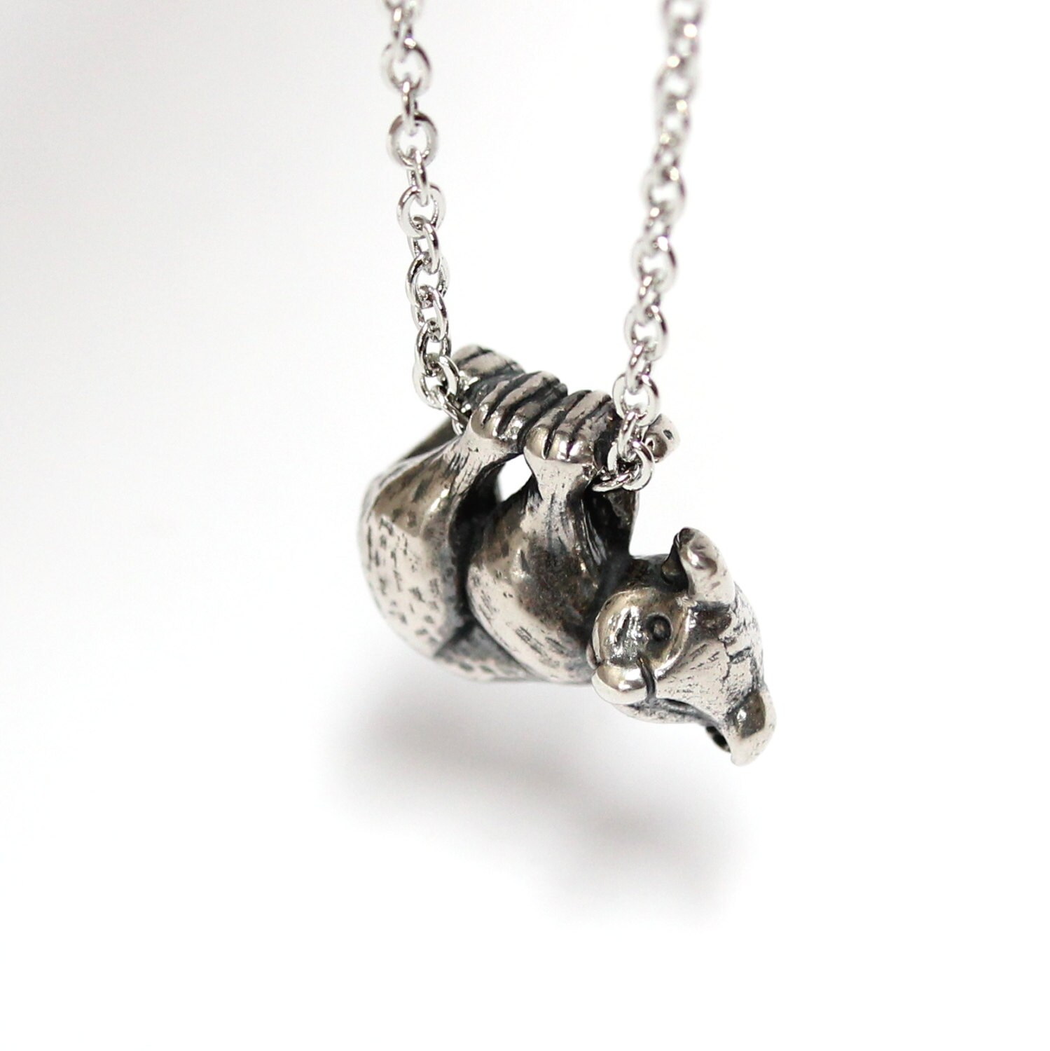 Koala Bear Necklace Silver Koala Bear Pendant Necklace by mrd74