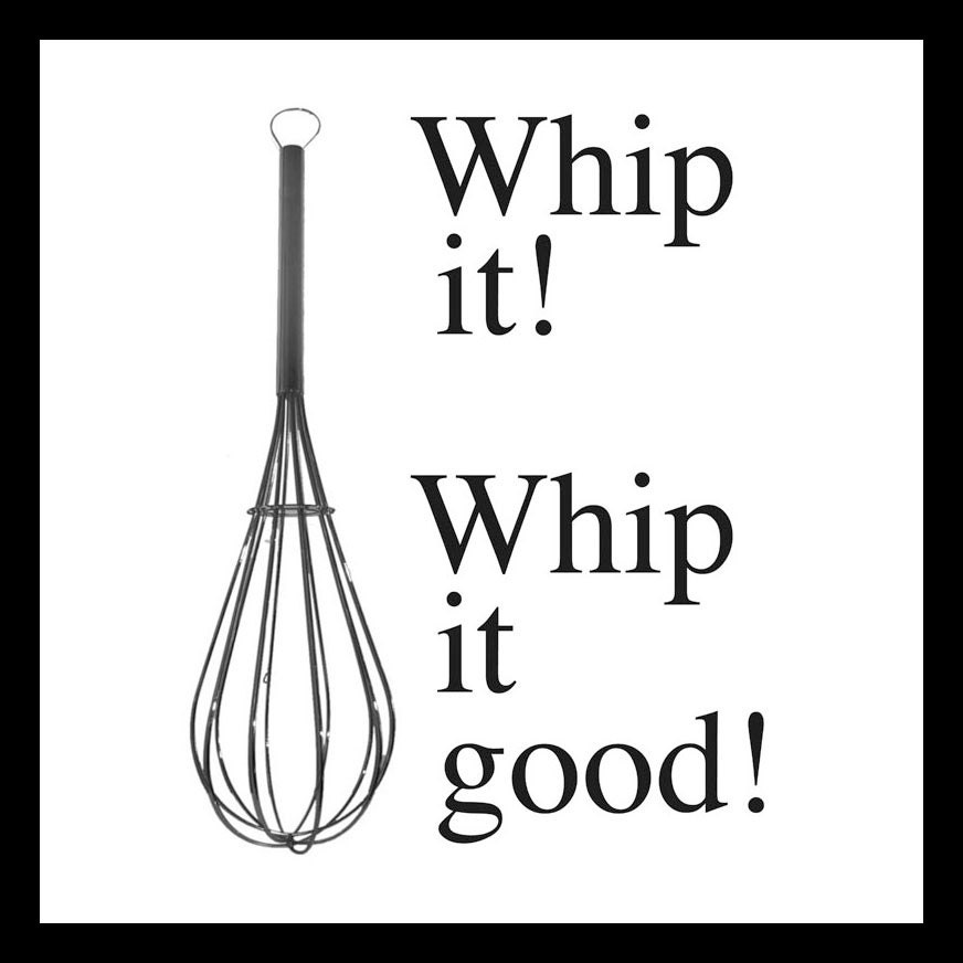 Items Similar To Whip It Whip It Good Framed Print On Etsy