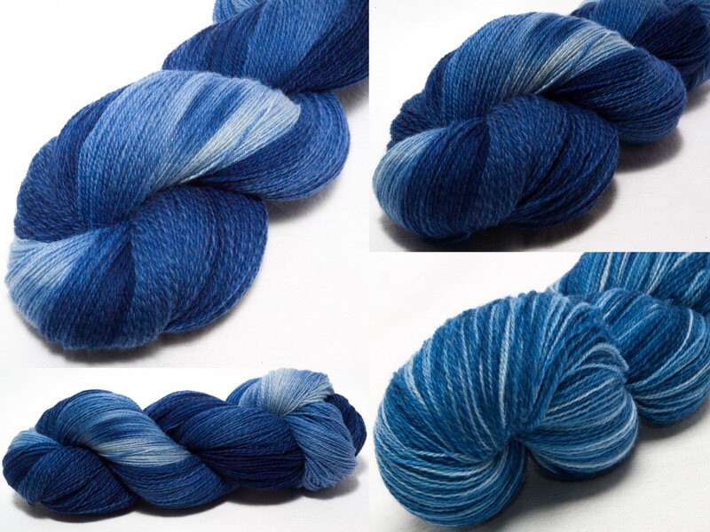 RESERVED for Svenja Queensland Merino Lambswool Hand dyed 2ply