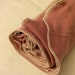 RESERVED for Nick - bamboo organic cotton swaddle blanket - orchid pink