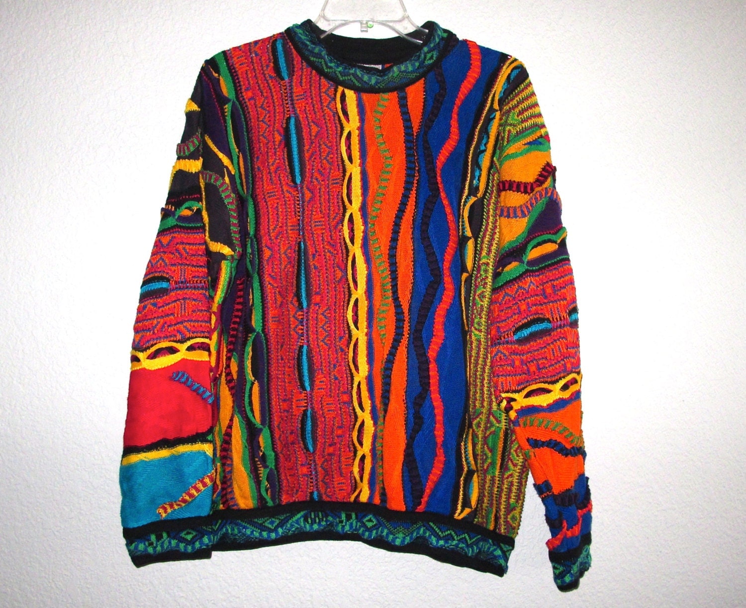 COOGI Australia Sweater size S Cotton Colorful by BlueRoseRetro