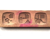 Vintage Kashigata - Japanese Cake Mold - Wood Mold - Wood Cake Mold - Vintage Mold - Kodo Way Of Incense