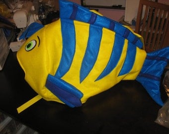 Flounder Inspired Fish costume-one size fits all