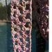SALE - Destash, Light Weight Multi Colored Cotton Fiber Scarf....