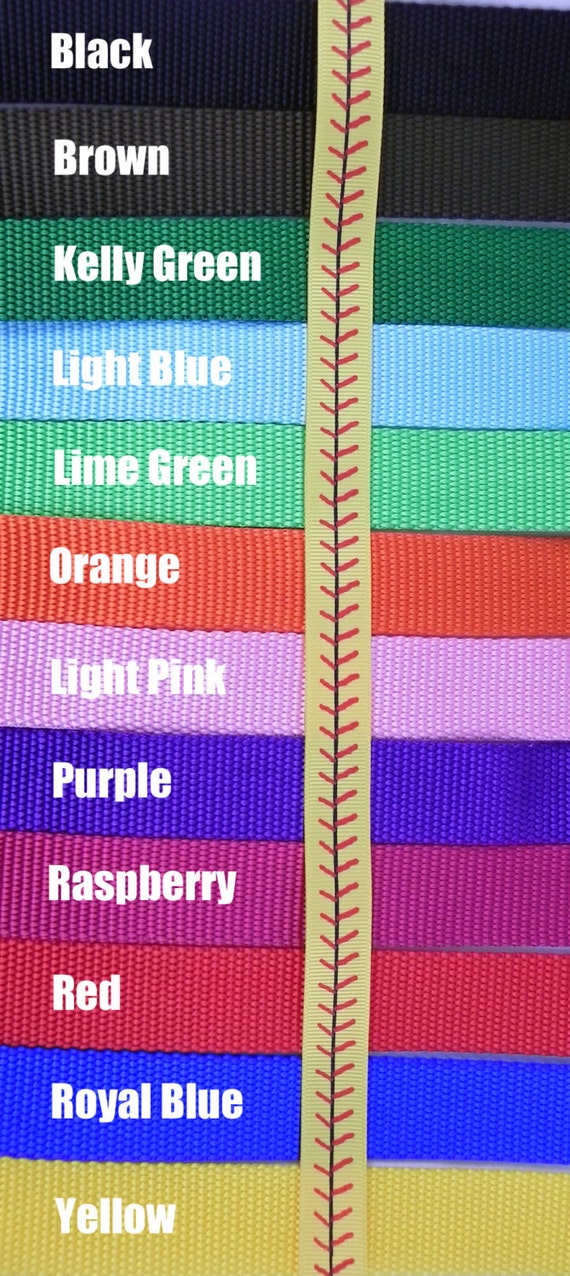 Softball Stitches Dog Collar