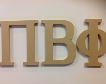 Pi Beta Phi greek letters unfinished