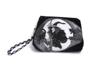 witchery black clutch