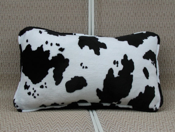 cow lumbar pillow