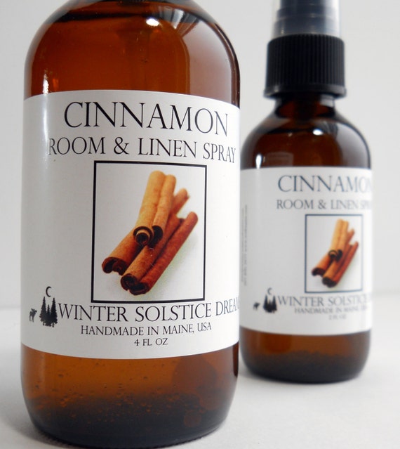 Cinnamon Room and Linen Spray Made With by PerryHomeNaturals