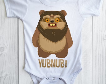 STAR WARS birthday shirt - EWOK personalized birthday shirt - Yubnub