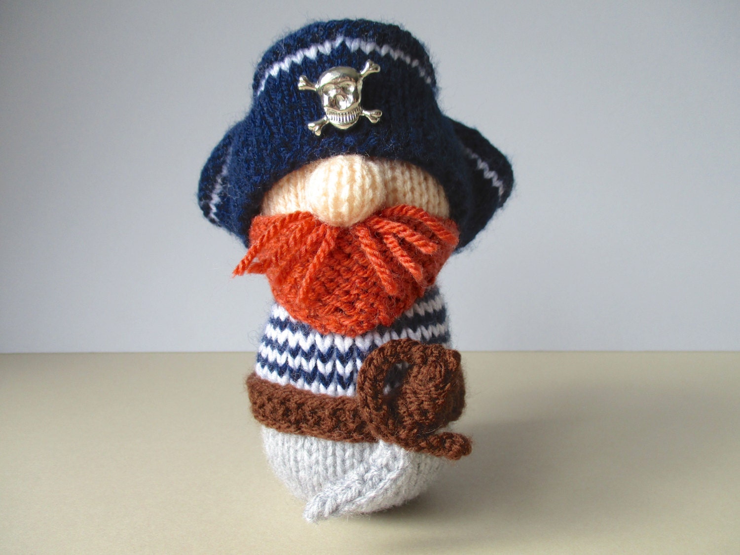 Pirate Pete toy knitting patterns