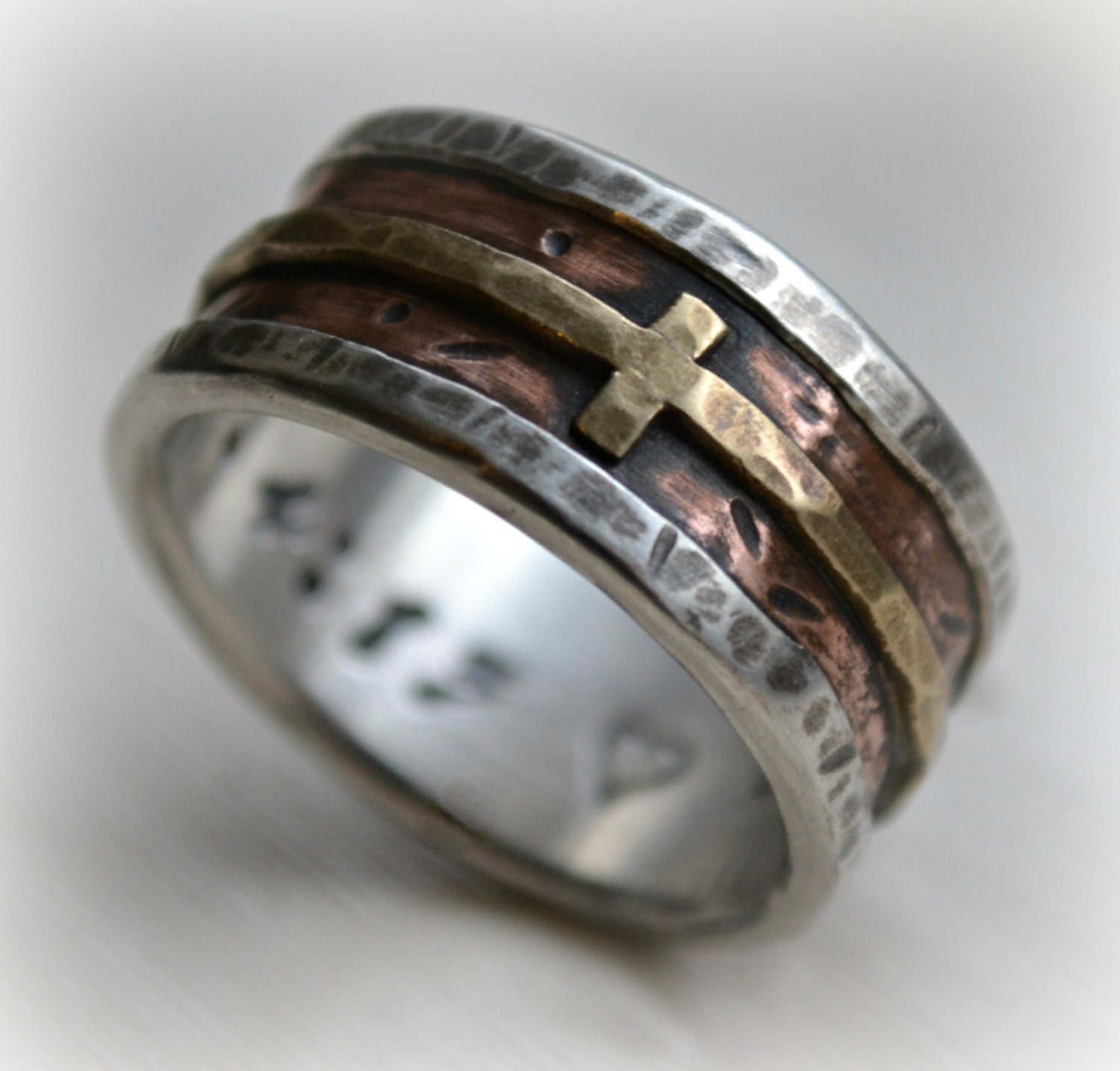 men's religious wedding rings