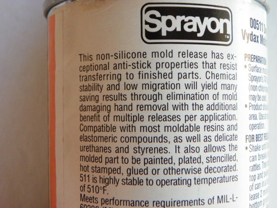 Non Silicone Mold Release 75