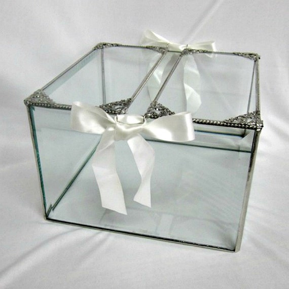 Wedding Card Box Wedding Card Holder Stained by