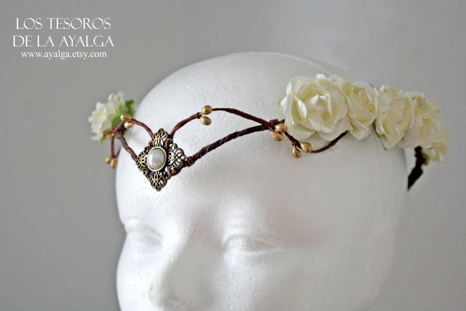 tiara elfica tiara novia corona hada