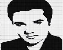 crochet afghan olaf pattern afghan INSTANT DOWNLOAD graph throw Elvis pattern crochet