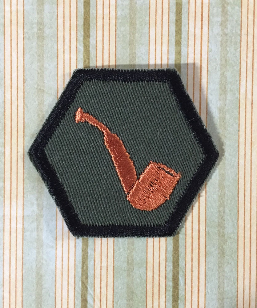 STEAMPUNK Merit Badge - Smoking Pipe Steampunk Scouts
