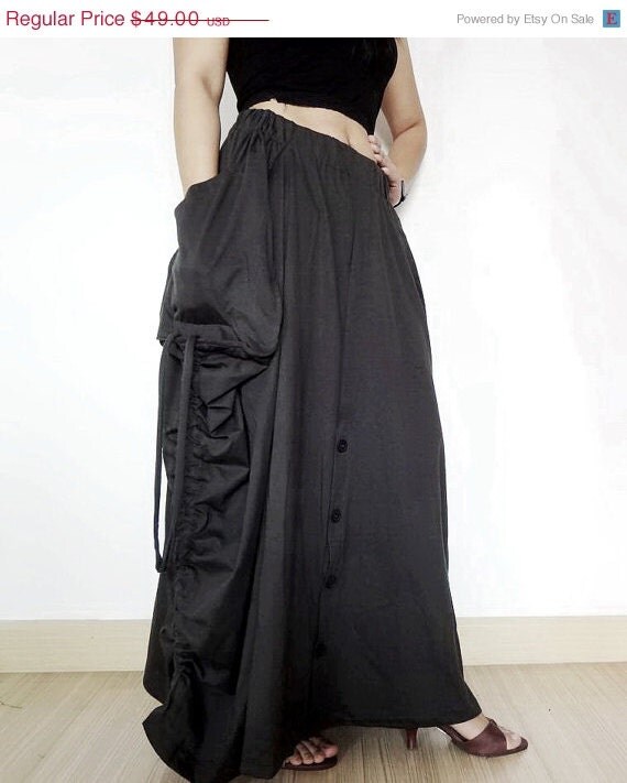 SUMMER SALE 25%OFF Ladies Harem Convertible Pant Or Skirt,Long and ...