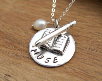 Fast Shipping Jewelry MOM NECKLACE Fine Silver Jewelry by Cheydrea