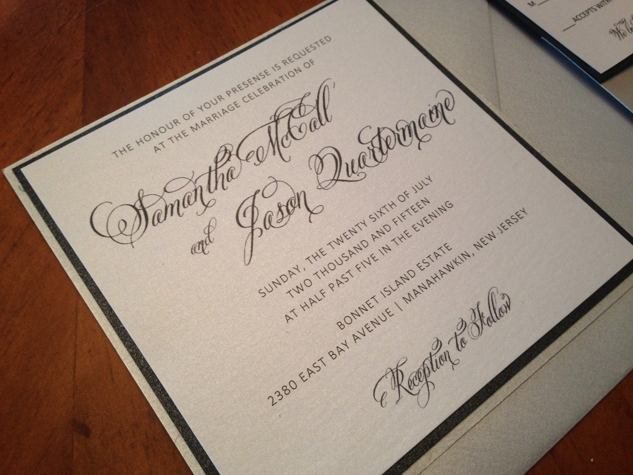 Simple And Elegant Wedding Invitations 8