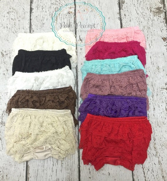 Baby lace diaper cover Diaper cover lace bloomers