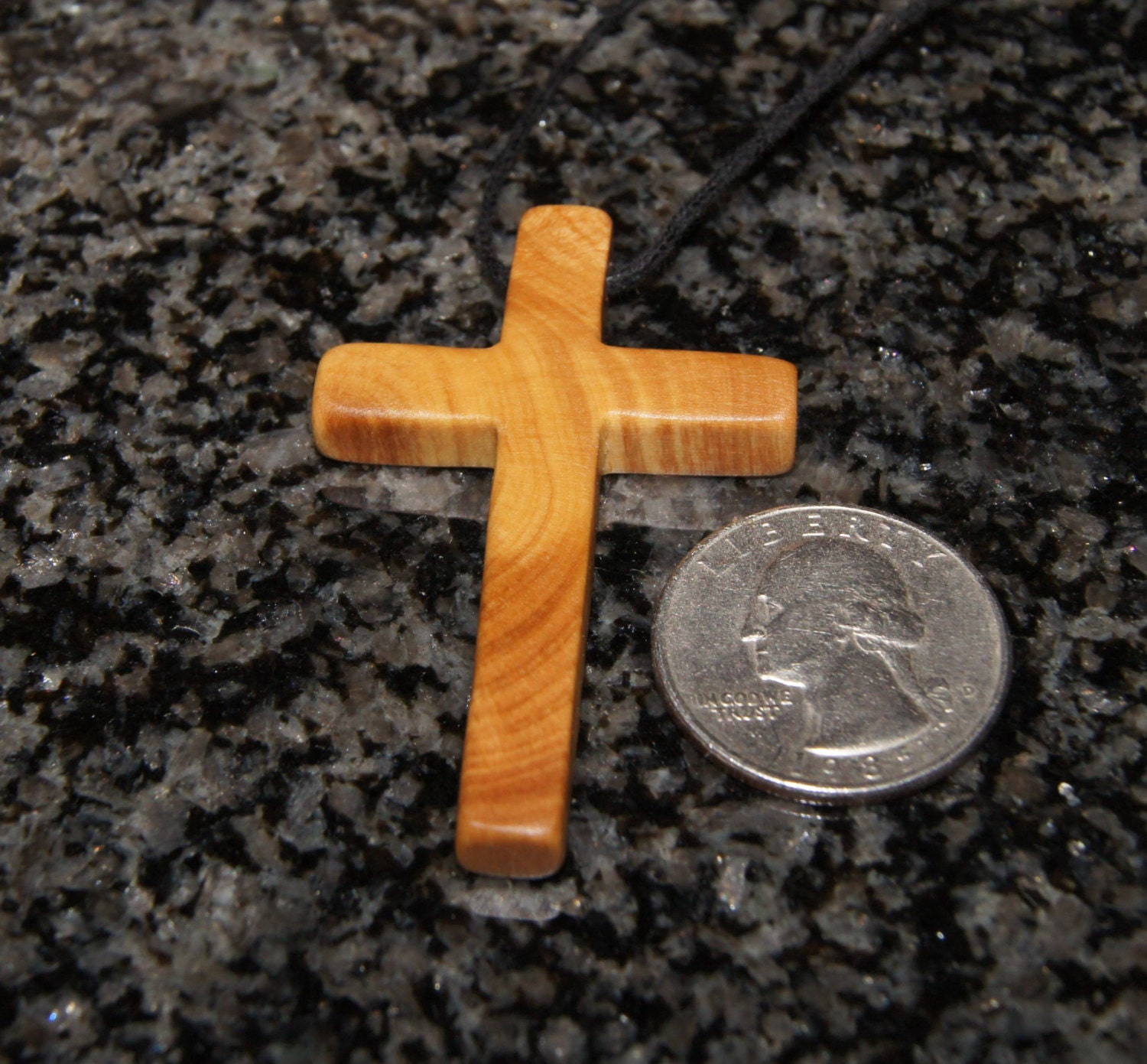 Olive wood cross
