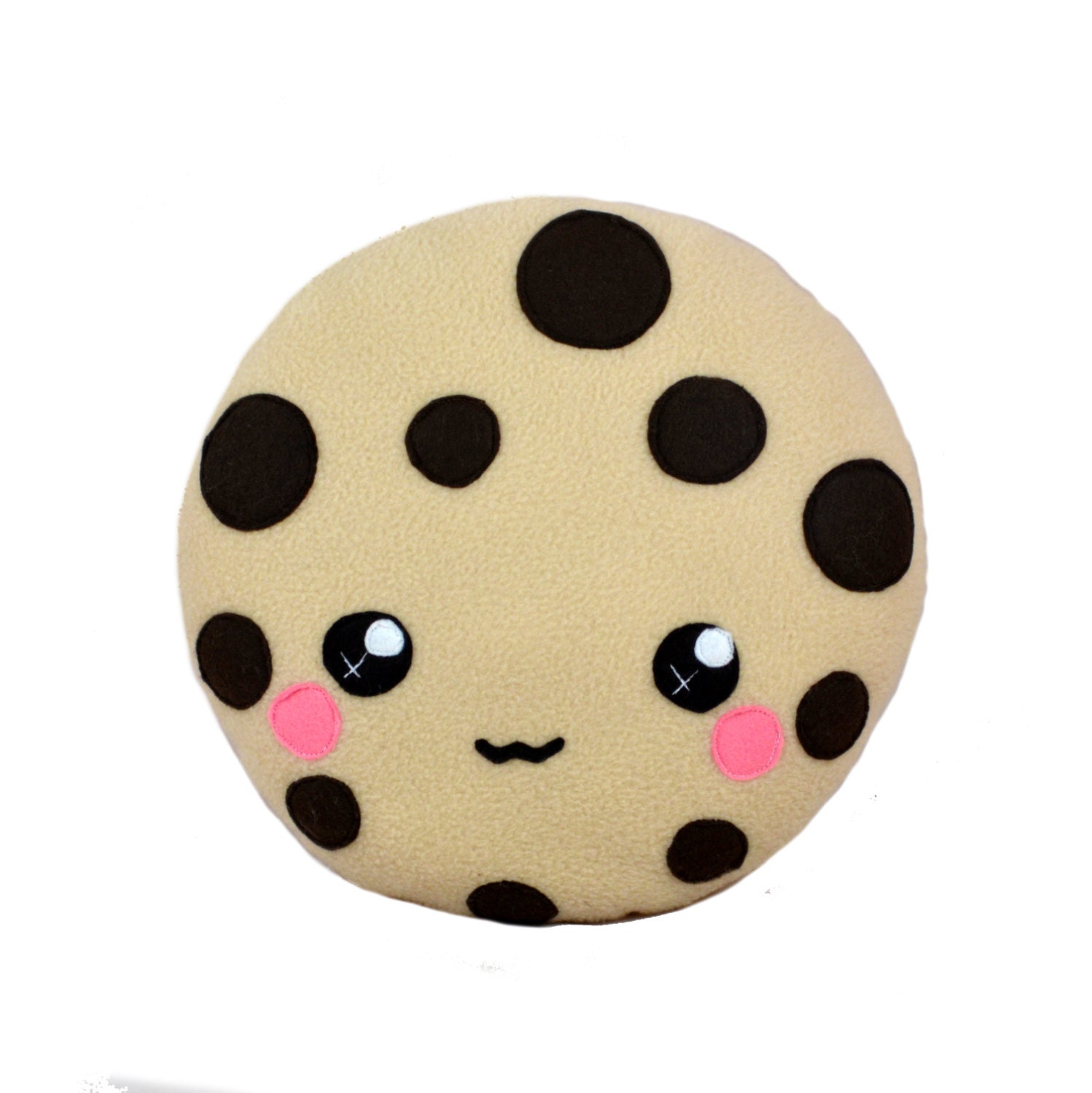  Kawaii cookie plush toy cushion cute chocolate chip cookie 