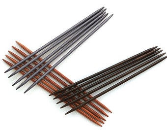 Lantern Moon Rosewood 7" Double Pointed Knitting Needles