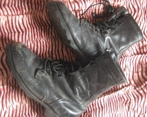 Popular items for leather combat boots on Etsy