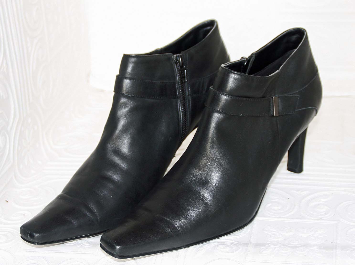 Vintage Black Leather Boots – Haute Juice