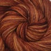 Handspun yarn - GOLDEN TABBY - Hand painted Corriedale wool, fine sport weight. 460 yds.