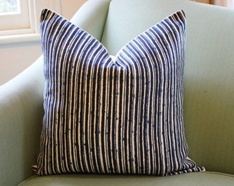 Brunschwig & Fils Pique-Nique Cushion Cover 20 Inch
