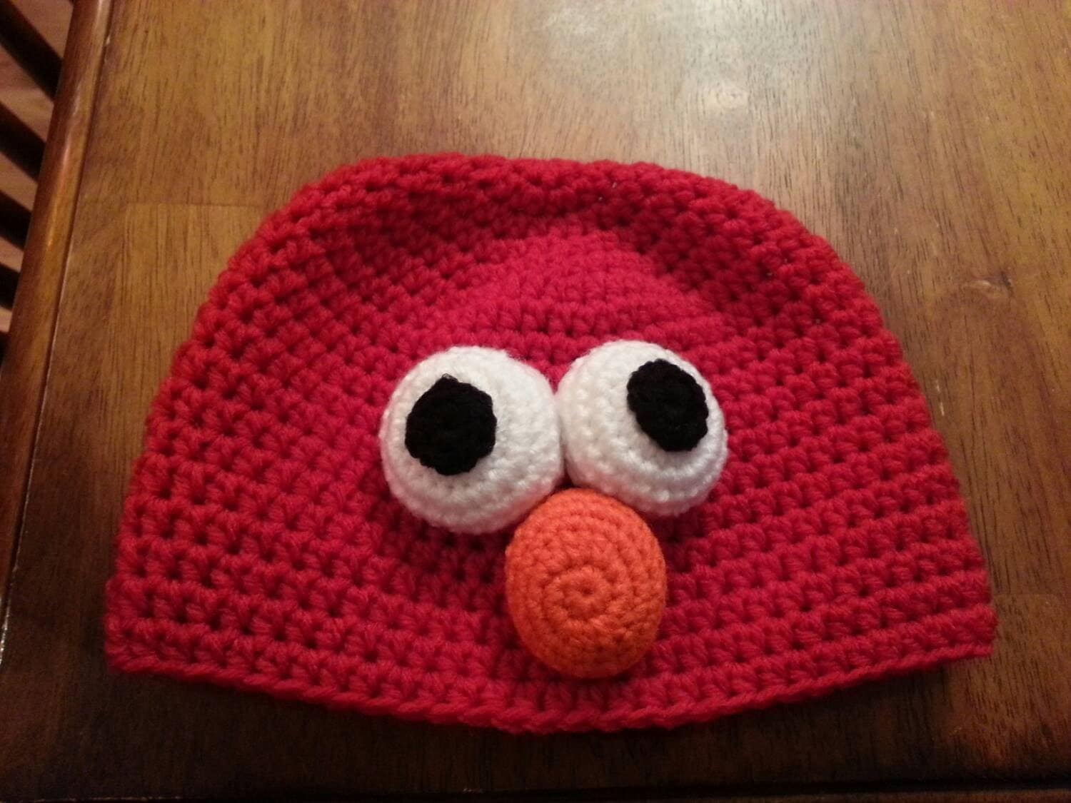 Toddler size Elmo hat