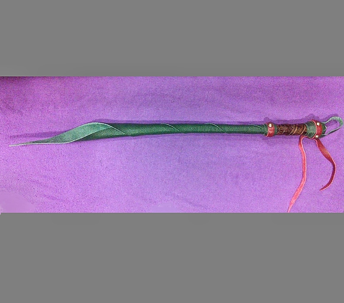 Bdsm Leather Dragon Tail Whip Custom To Order By Agreeableagony