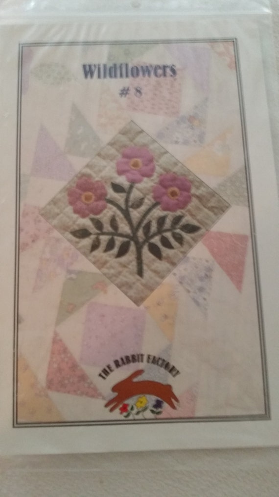 Wildflowers 8 quilt pattern