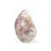 Lilac Pink Lepidolite Mica Natural Stone Flat Back Free Form Cabochon