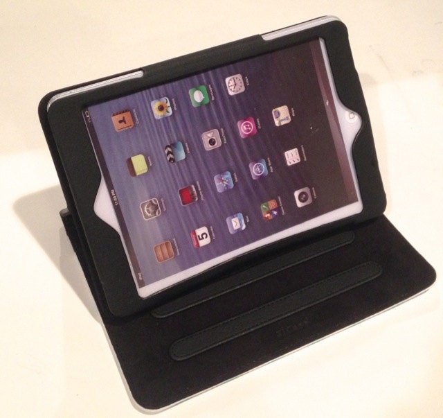 Personalized iPad Folio Case Yellow Chevron iPad by TinTreeGifts