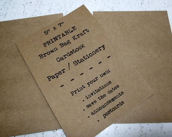 Brown Paper Bag Invitations 9