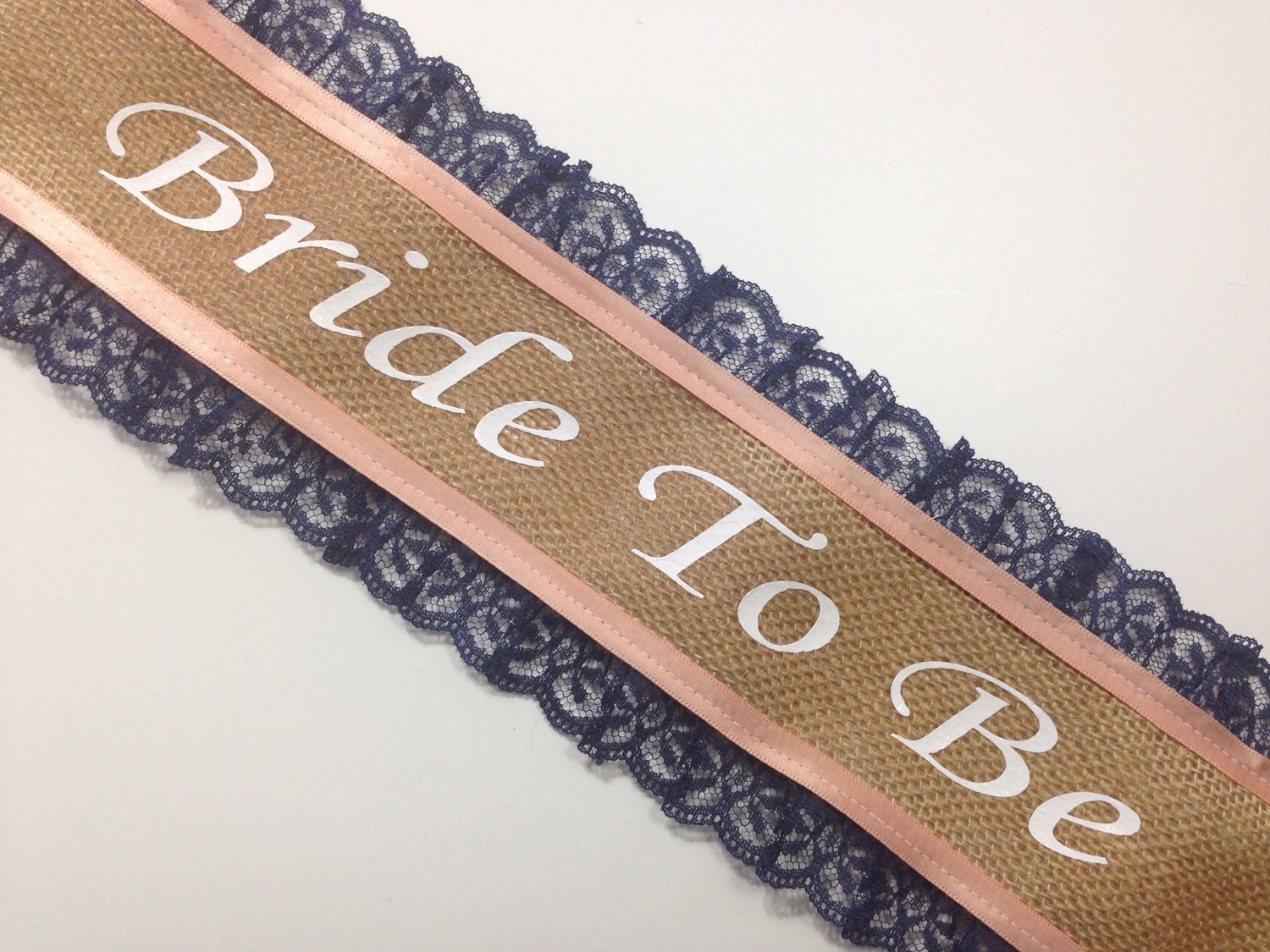 Bachelorette Sash Bridal Shower Sash by LaurenLashDesignsLLC