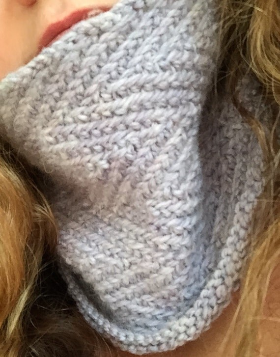 KNITTING PATTERN Cowl ZigZag Knitting Pattern Short Cowl Long Cowl Teenager F...