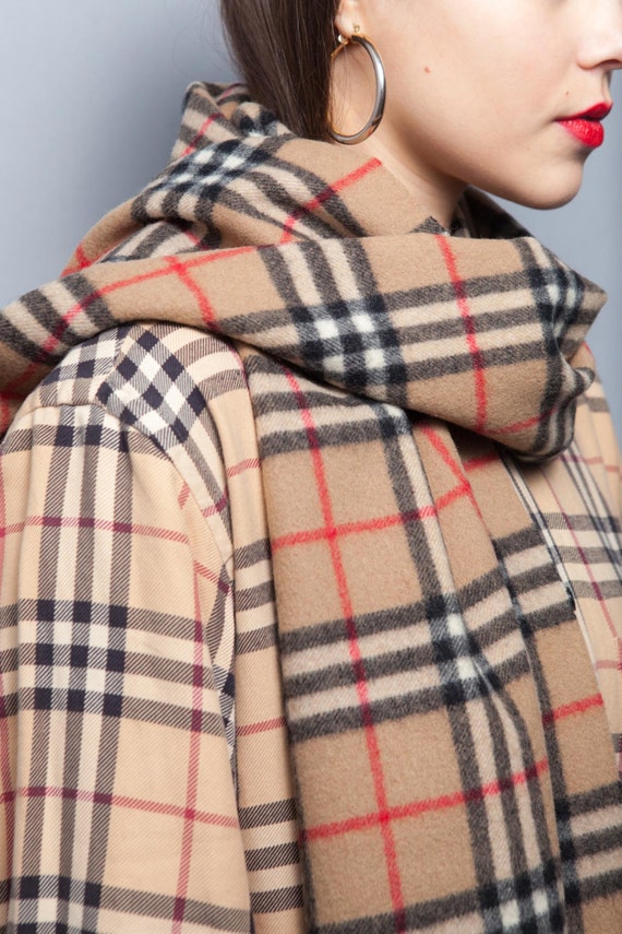 Burberry London Pure 100 cashmere Scarf Vintage Original