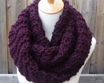 Popular items for plum scarf on Etsy