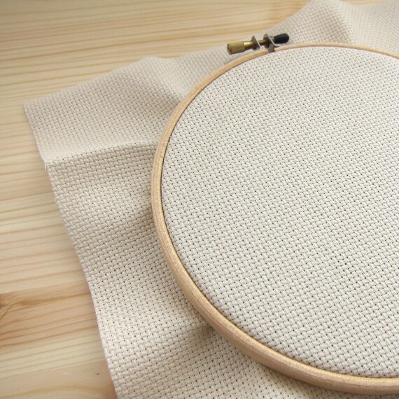 16 count Aida Cloth Cross Stitch Fabric 100 percent cotton