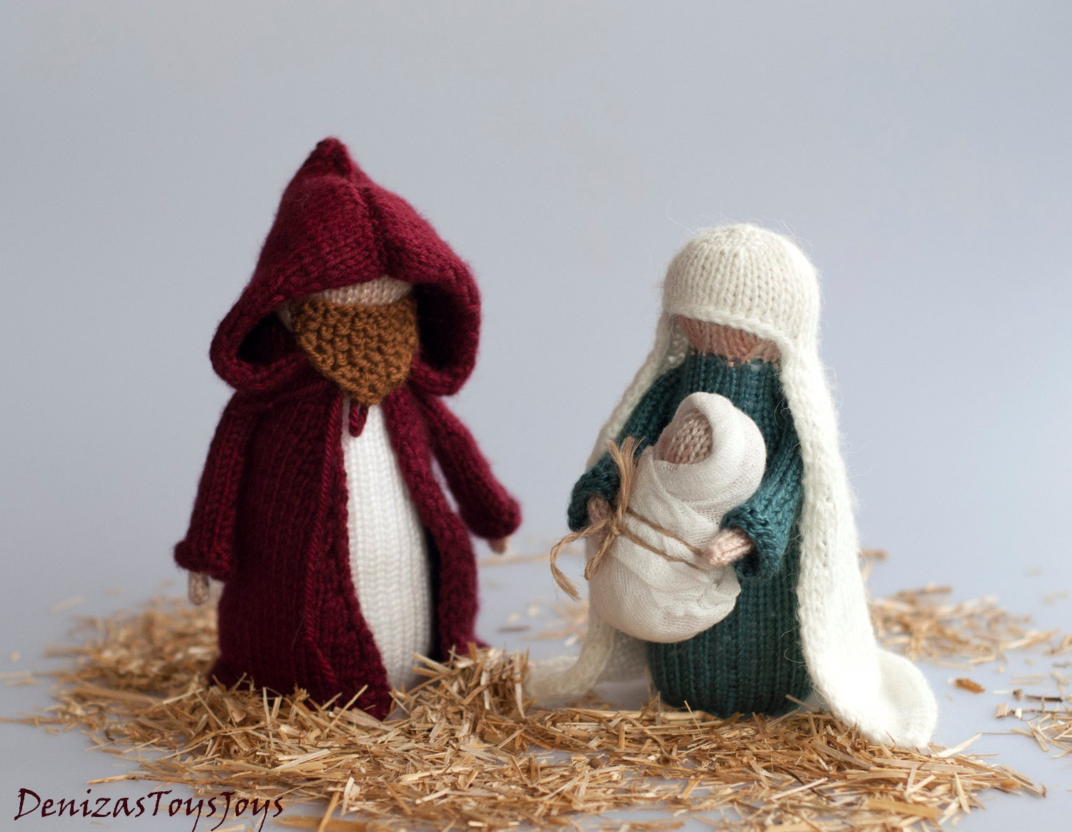 mary and joseph plush dolls