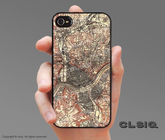 Vintage Cincinnati Ohio Case for iPhone 6, iPhone 55s, or iPhone 44s ...