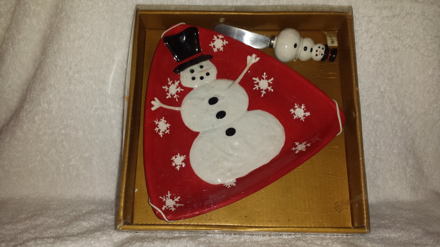 in and Cheese  coupon Description Coupon Plate Vintage the cheese Knife  â€“ knife  Snowman