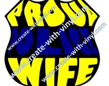 Free Free Proud Police Wife Svg 548 SVG PNG EPS DXF File