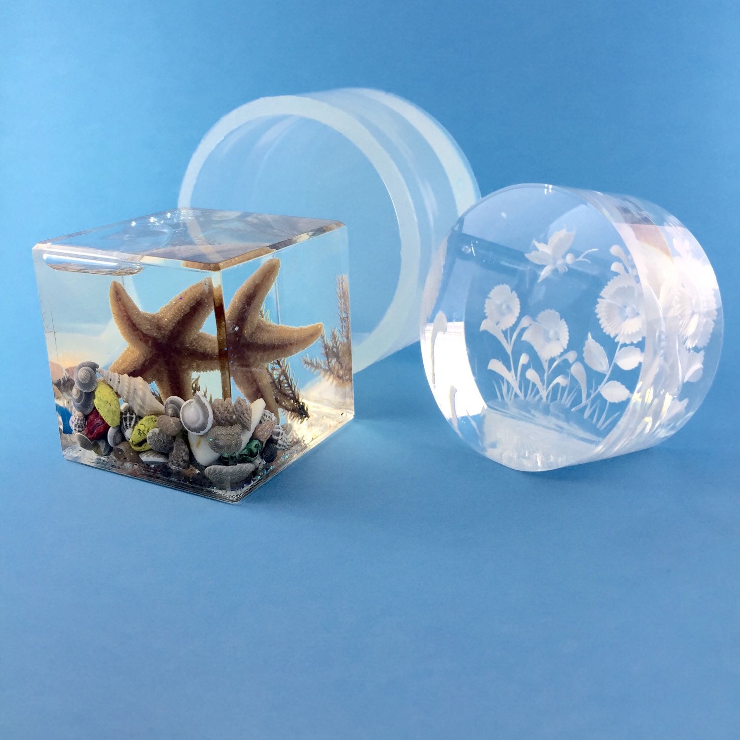 Clear Silicone Large Molds Home Decor Paperweights by ALAMOULD